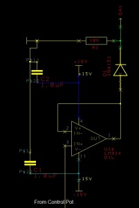 CS15D manual control subcircuit